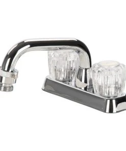 Plumb Works® Two Handle Chrome Laundry/Utility Sink Faucet -Plumb Works Shop 6731399 011PW5261CP LA