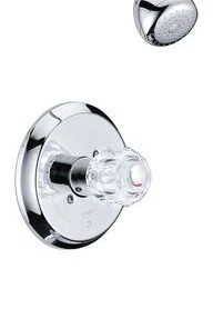 PlumbWorks Plumb Works® Bardwell™ One-Handle 1-Spray Polished Chrome Bathtub Shower Faucet