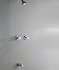 PlumbWorks Plumb Works® Bardwell™ Two-Handle 1-Spray Polished Chrome Bathtub Shower Faucet 4 PlumbWorks Plumb Works® Bardwell™ Two-Handle 1-Spray Polished Chrome Bathtub Shower Faucet -Plumb Works Shop 6736001 Scene 01