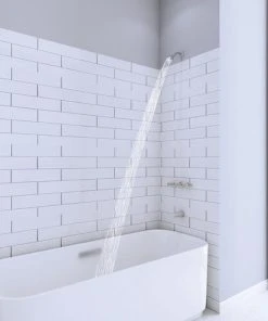 PlumbWorks Plumb Works® Bardwell™ Three-Handle 1-Spray Polished Chrome Bathtub Shower Faucet 18 PlumbWorks Plumb Works® Bardwell™ Three-Handle 1-Spray Polished Chrome Bathtub Shower Faucet -Plumb Works Shop 6736002 IU RS 45