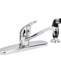 Plumb Works® One-Handle Chrome Kitchen Faucet