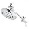 Plumb Works® 13" Chrome Rain Showerhead With Adjustable Arm