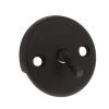 Plumb Works® 2-Hole Oil-Rubbed Bronze Overflow Faceplate With Lever -Plumb Works Shop 6790293 695203