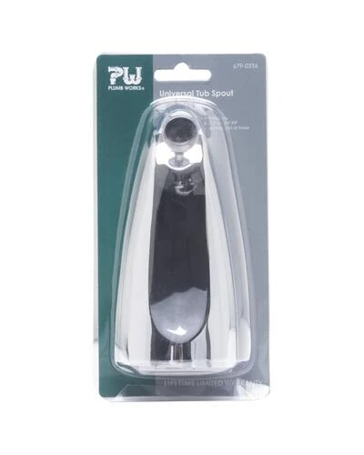 Plumb Works® Chrome Diverter Tub Spout 8 Plumb Works® Chrome Diverter Tub Spout - Image 6