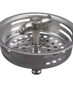 Plumb Works® Turn 2 Seal Stainless Steel Kitchen Sink Strainer Basket