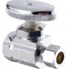 Plumb Works® 1/2" FIP X 3/8" OD Compression Straight Valve -Plumb Works Shop 682 4010