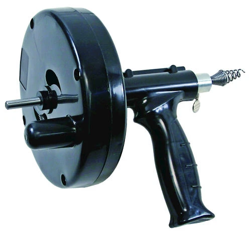 Plumb Works® 1/4" X 25' Drill Style Drum Drain Auger 3 Plumb Works® 1/4" X 25' Drill Style Drum Drain Auger