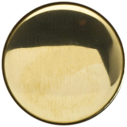 PF Waterworks Plumb Works® Polished Brass Pop-Up Bathroom Sink Drain Stopper Replacement Cover 3 PF Waterworks Plumb Works® Polished Brass Pop-Up Bathroom Sink Drain Stopper Replacement Cover