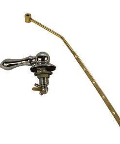 Plumb Works® Biscuit Replacement Toilet Tank Lever -Plumb Works Shop Tankleverdisassembled